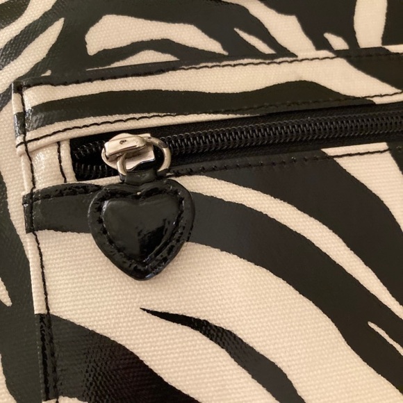 Brighton 22” Weekender Carry-On Zebra Print Luggage LIMITED EDITION - Picture 6 of 12